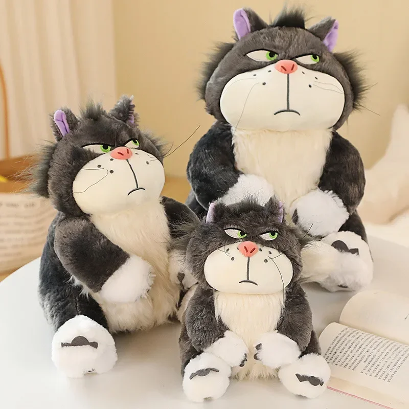 Lucifer Cat Plush Doll Toy Cartoon Miniso Mary Cat Doll Figaro Cat Toy Anime Plush Doll Soft Pillow Toys Girls Gifts Toys