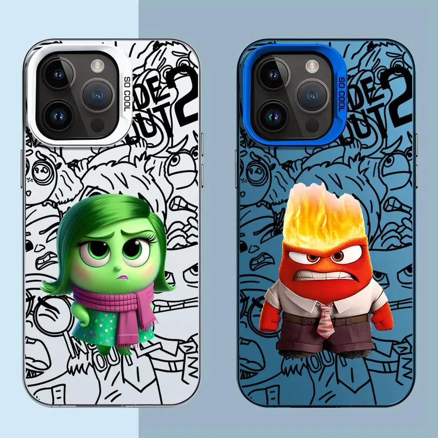 Disney Inside Out Phone Case for iPhone 15 16 Plus 11 Pro Max XS Max XR 13 14 Pro 12 Pro X 13 Pro Max Soft TPU Silicone Cover image 2