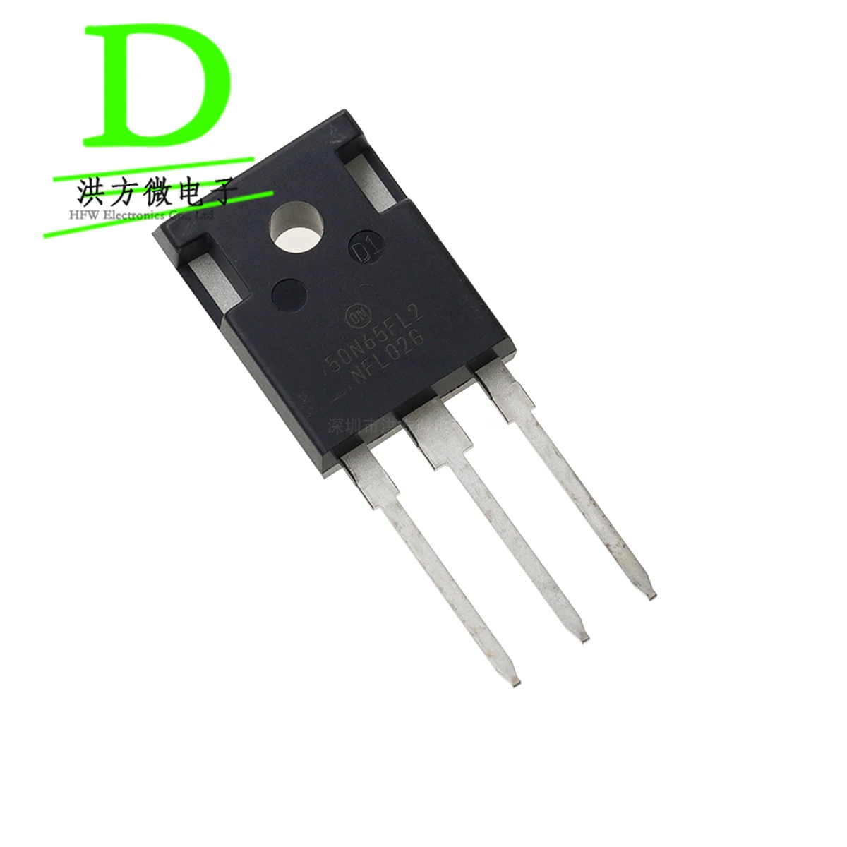 1PCS New and Original IGBT TRENCH/FS 650V 100A TO247-3 NGTB50N65FL2WG