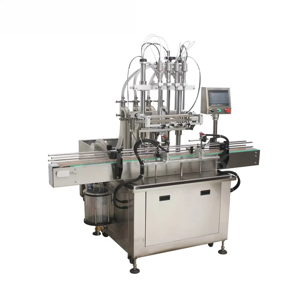FOODLINE Cosmetic Workshop Liquid Bottling Machine Precise Constant Flow Control Fast Lotion Serum Filling Stainless Gear