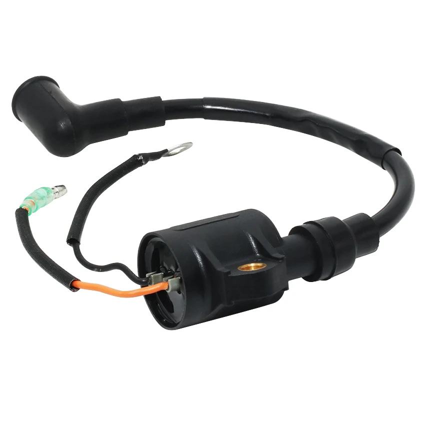 for Tohatsu M2.5A M2.5A2 M3.5A2 M3.5B M3.5B2 for Mercury/Mariner 2HP 2.5HP 3HP 3.3HP 3F0-06153-0 823033 High Voltage Coil