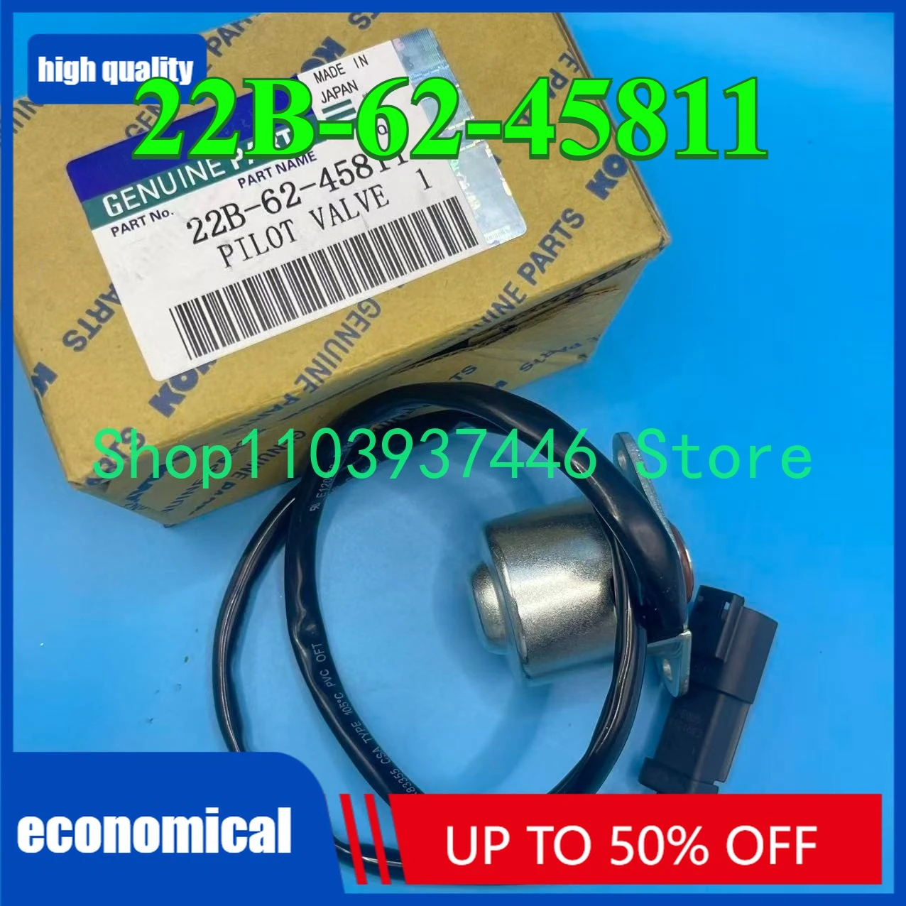 

22B6245811 Поворотный электромагнитный клапан для экскаватора PC200-10 22B-62-45811