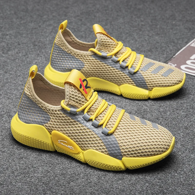 Standard men casual athletic shoes premium fabric lining, non-slip grip, comfy footwear for family trips and daily exercise