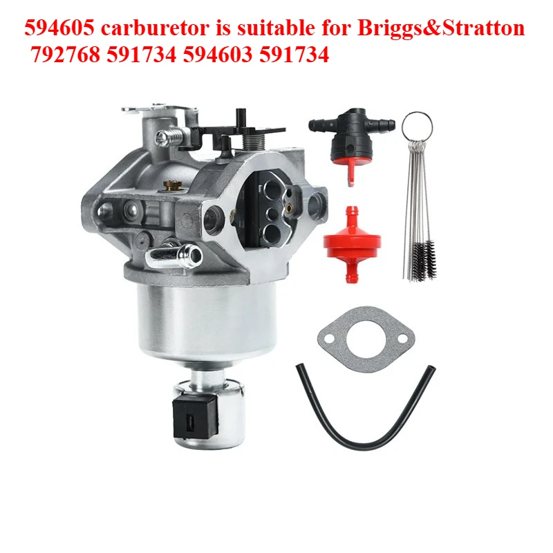 

Карбюратор 594605 подходит для Briggs&Stratton 792768 591734 594603 591734