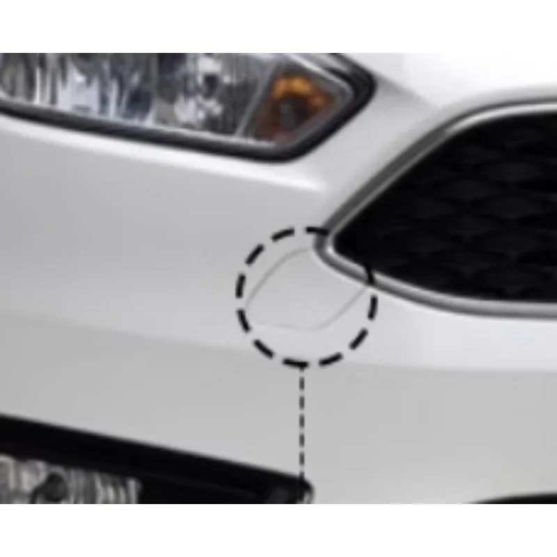 New White Red Grey Black Trailer Cap Front Bumper Bar Tow Hitch Towing Hook Cover for Ford Focus Hatch-back Sedan 2015 2016-2018