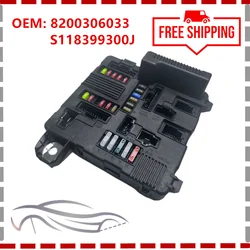 8200306033 S118399300J 8200306032 Car Engine Fuse Box Battery Protection Module  For Renault Megane Scene 2 2002-2006