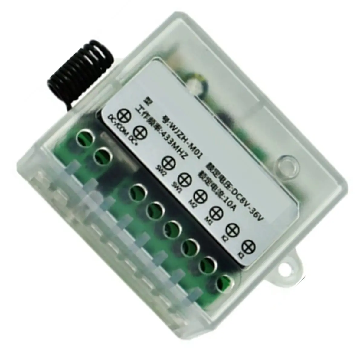 DC Motor 8V12V 24V 36V 2.5A Remote Controller for Motor Linear Actuator with Remote Control Switch RF433 Frequency