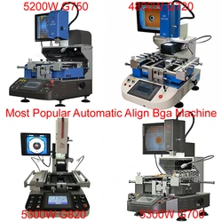 Sistema di allineamento automatico completo stazione di rilavorazione BGA G820 G750 G720 G700 saldatrice per saldatura a saldare con telecamera CCD