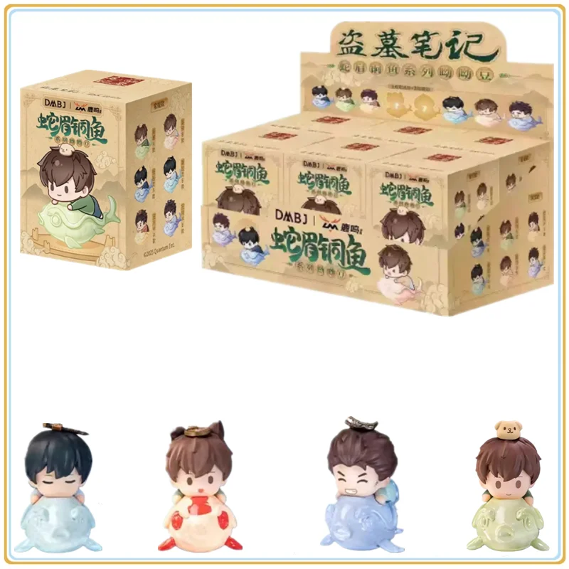 

В наличии оригинальная потерянная гробница змея брови бронзовая рыба серия аниме модель коллекционировать украшение для рабочего стола игрушки подарки