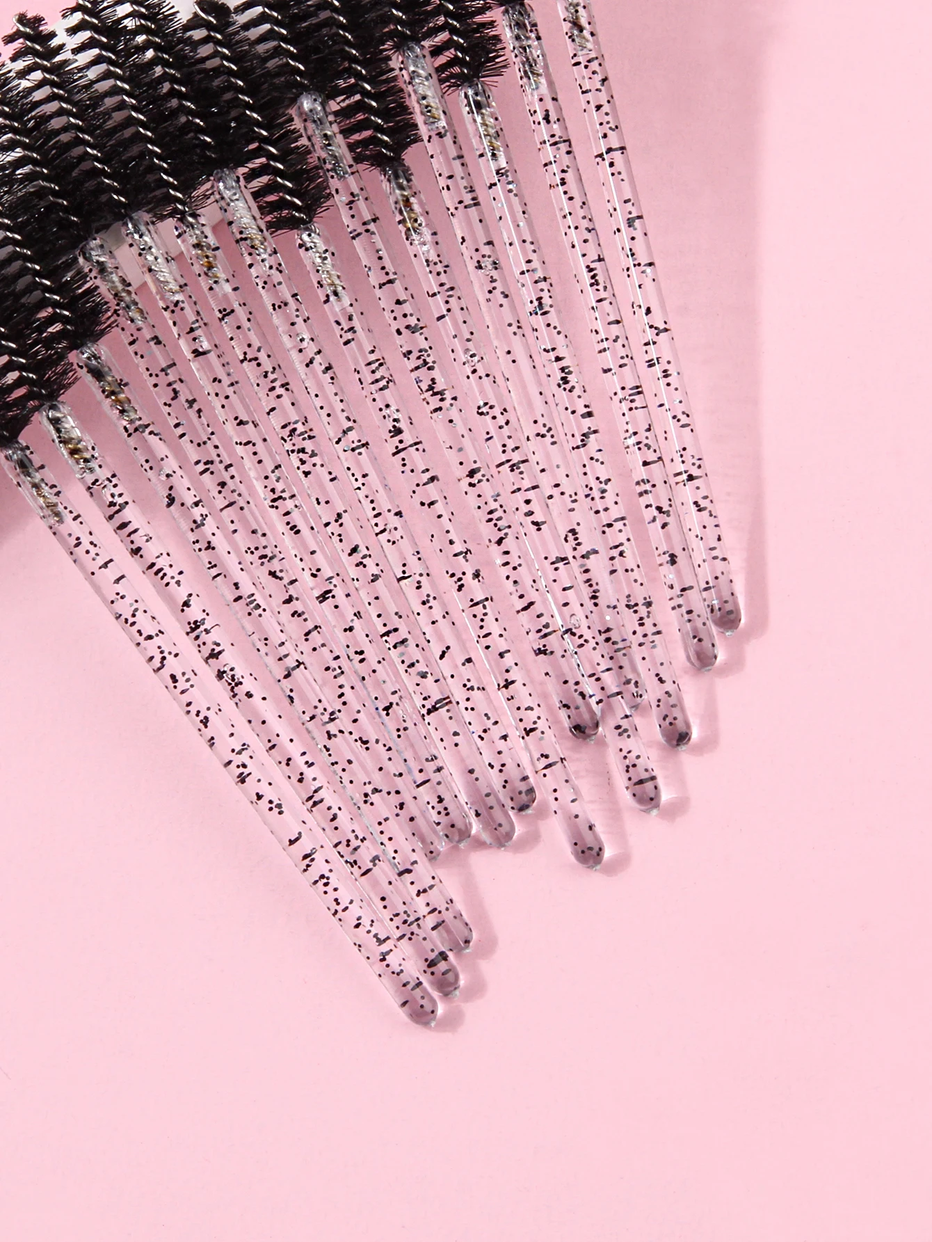 Cepillo de pestañas de cristal desechable, peine 20 piezas, extensión de rímel, varitas, maquillaje profesional, herramienta de belleza