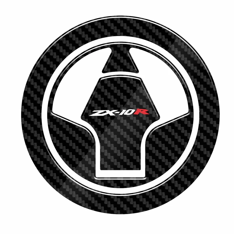 

Carbon Fiber Motorcycle Fuel Tank Gas Cap Cover Protector Sticker Decal Fit For ZX-10R ZX10R ZX 10R 2006-2015