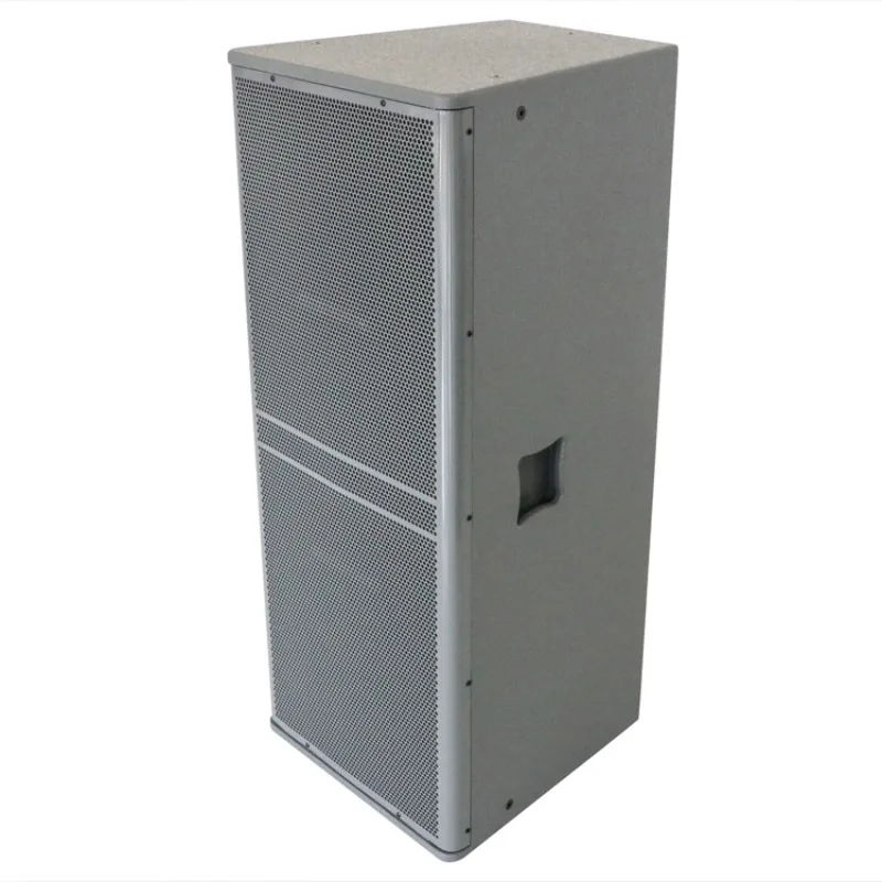 

15-дюймовый полнодиапазонный динамик. Выступление на сцене. Концертный мощный пассивный динамик.