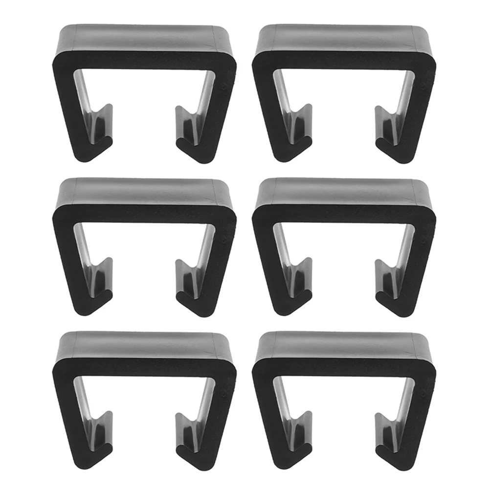 

6Pcs Plastic Patio Furniture Clips Wicker Connectors Anti-Slip Sofa Fasteners for Outdoor Sectional Couch Chair Connector Clips