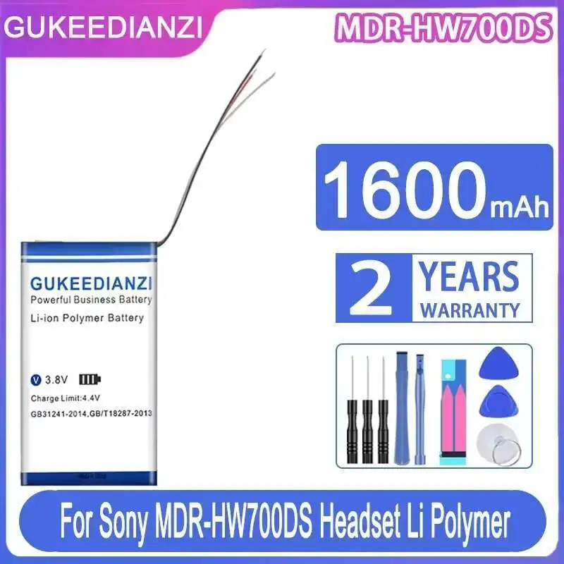 

Для Sony MDR-HW700DS MDRHW700DS гарнитура литий-полимерный аккумулятор 1600 мАч для гарнитуры MDR-HW700DS