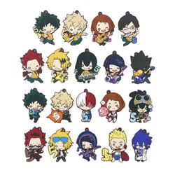 My Hero Academia Anime Bakugou Katsuki Midoriya Izuku Amajiki Million 5 Years Anniversary Rubber Keychain Ornament Toys