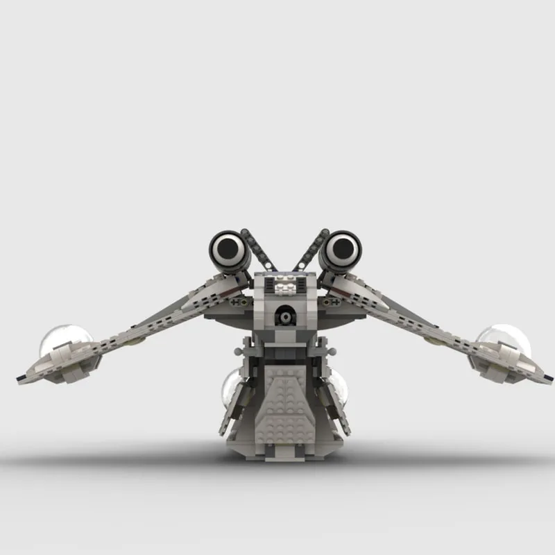 ตัวต่อ MOC Star Battle Cool Starfighter 1063 ชิ้น แบบประกอบสร้างสรรค์ ของเล่นเสริมพัฒนาการเด็ก ของขวัญคริสต์มาส