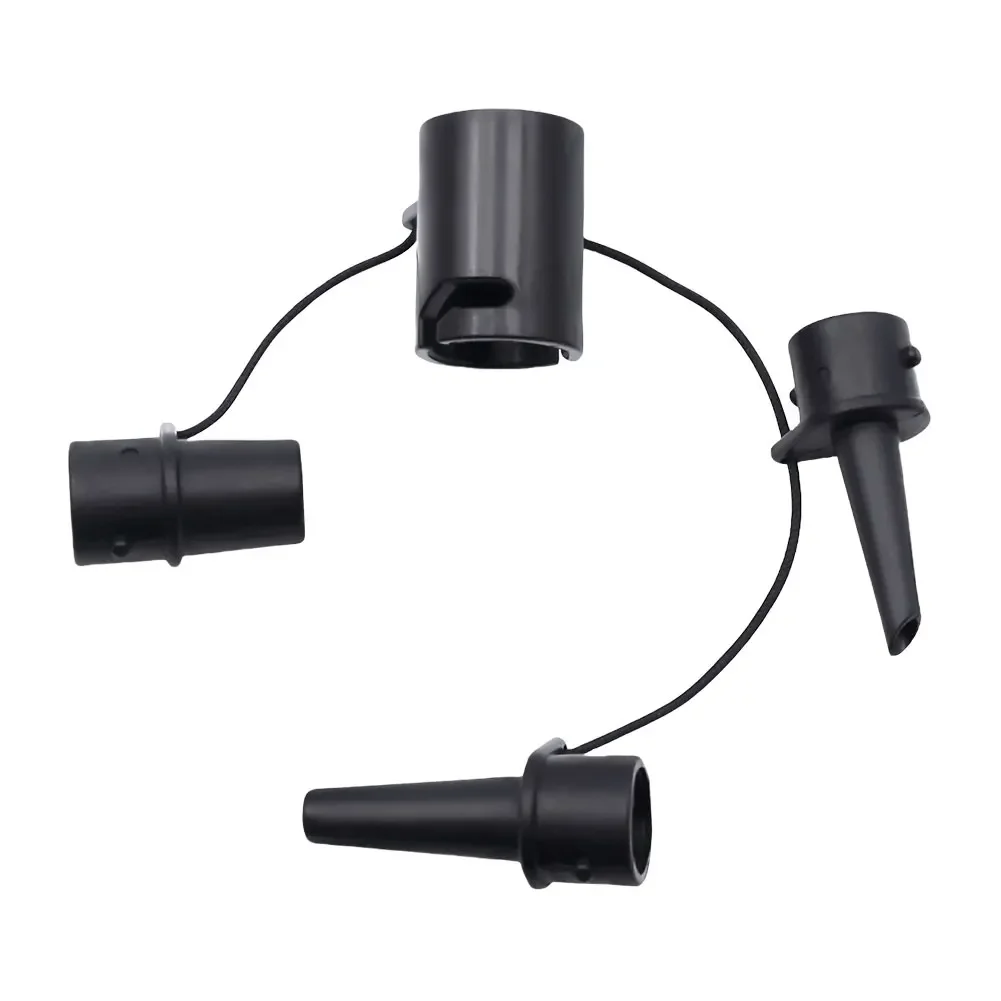 3/4 In1 Set Inflatable Pump Adapter with Air Valve Nozzles Air Valve Pump Connector for Inflatable Boat Stand-Up Paddleboard Bed