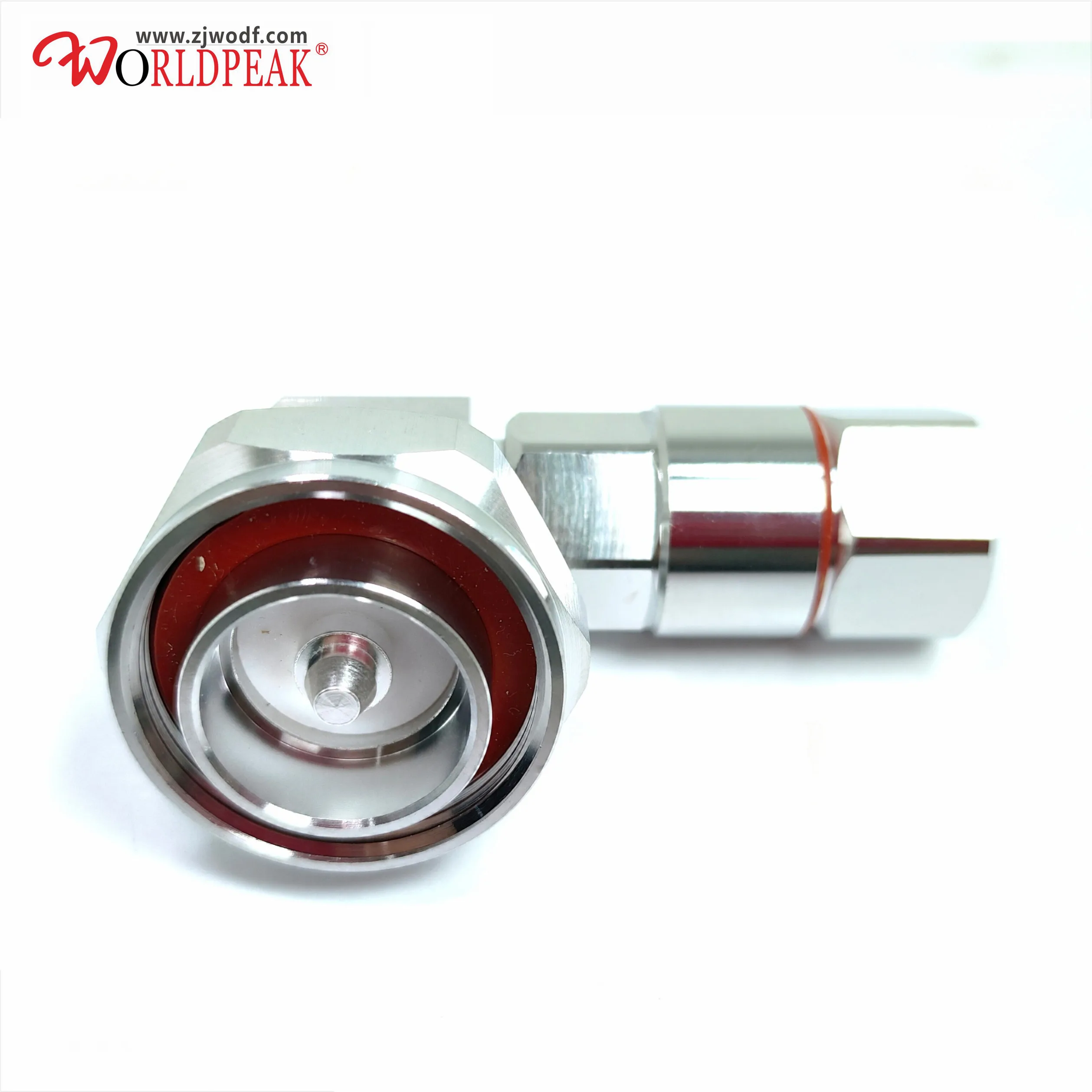 Free Shipping 7/16DIN L29 male right angle clamp type connector for 1/2 Feeder cable