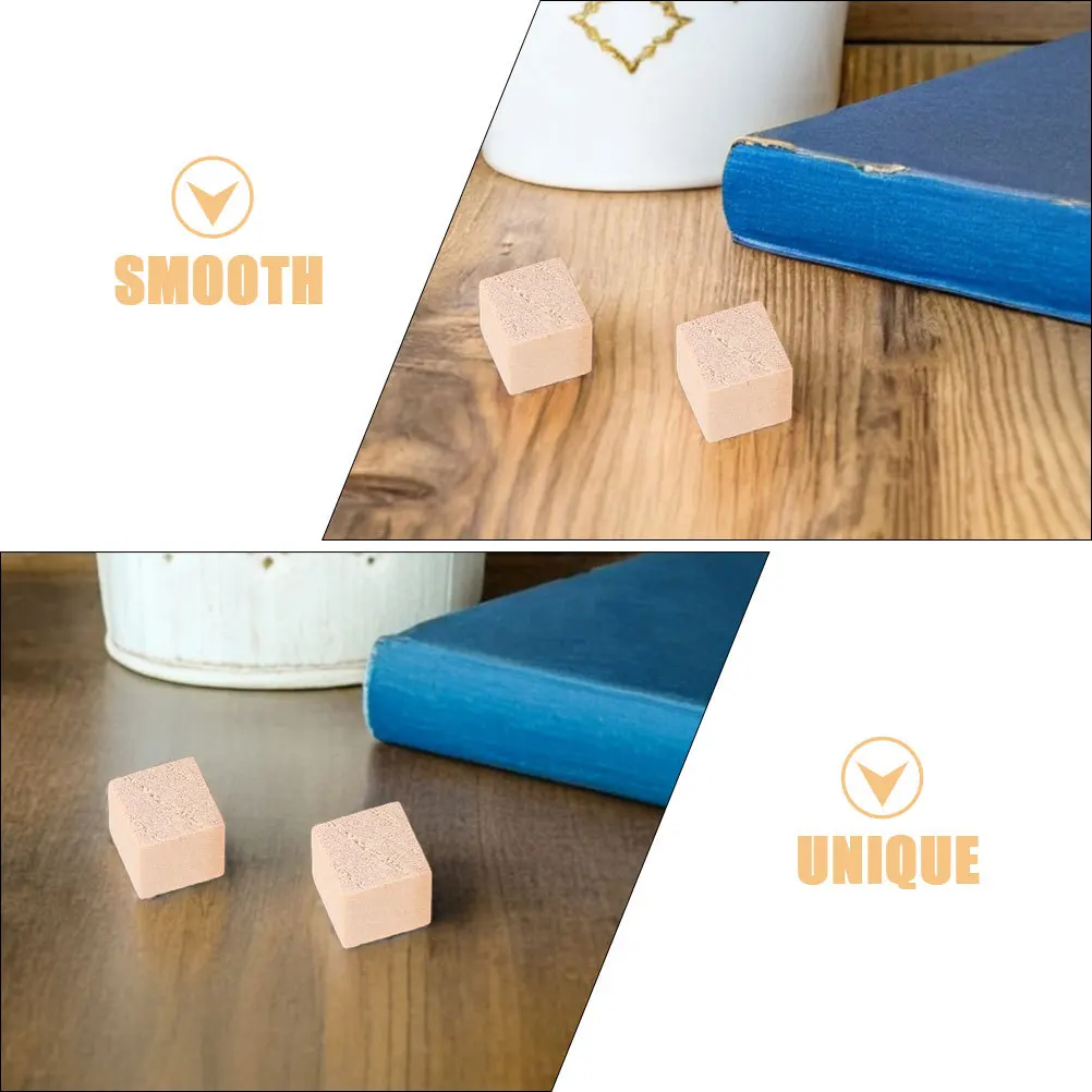 50個の松の木ブロック ミニ未完成の空白の正方形の木製キューブ 工芸品 教育DIYプロジェクト 子供の創造的発達用