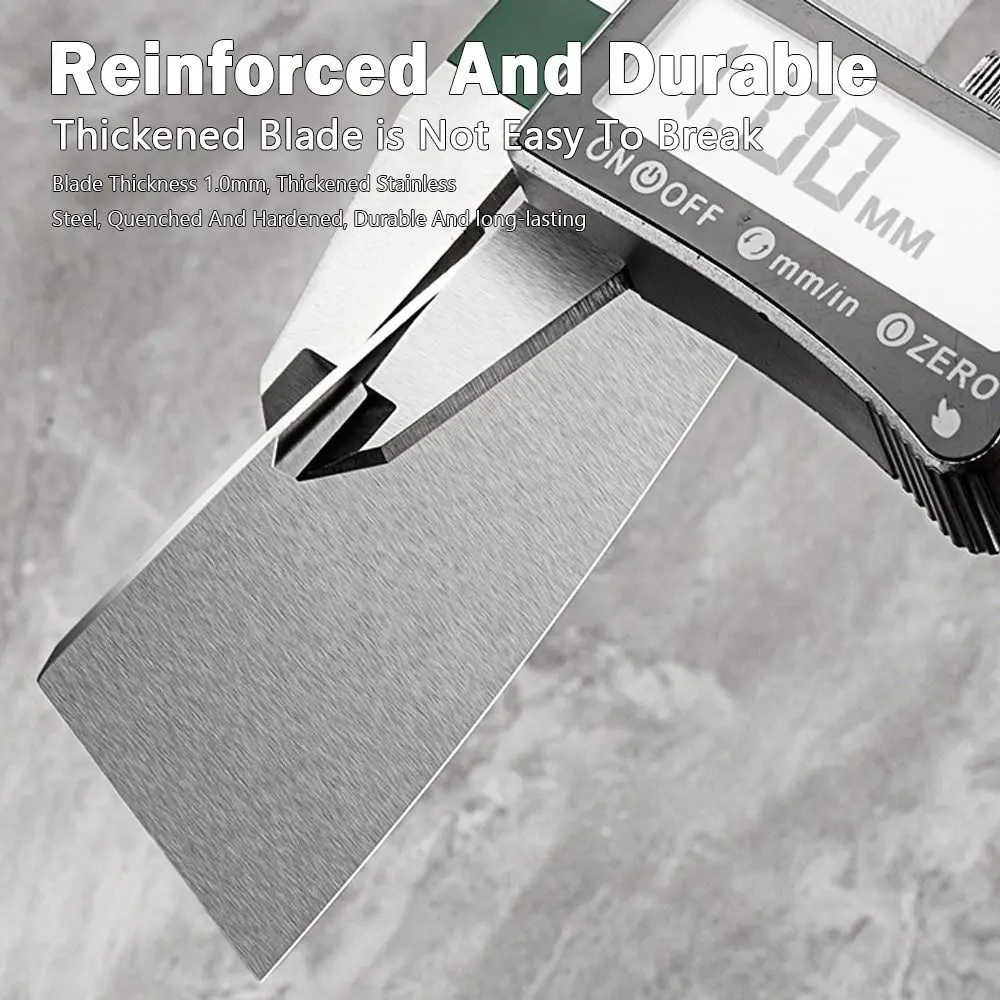 

New Stainless Steel Putty Shovel Thickened Rustproof Paint Tool Durable Steel Shovel Wall Plastering