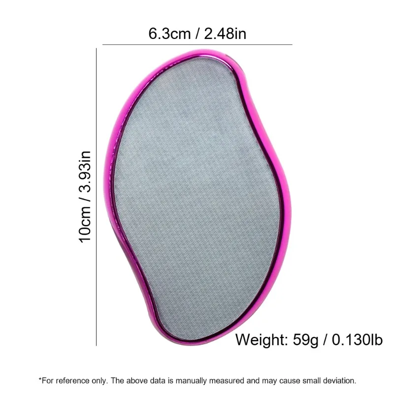 Hair Removal Apparatus Nano Glass Fast Safe Painless Hair Removal Washable No Skin Damage Home Use Exfoliator Hair Sharpener