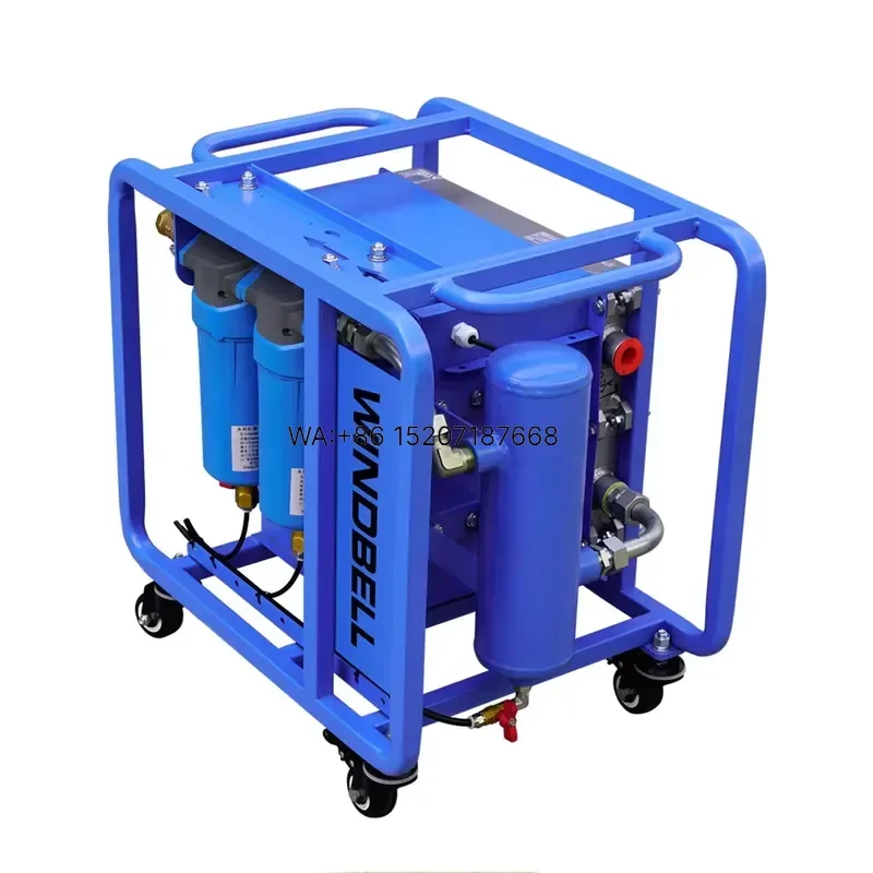 Wmwmnu 185Cfm 250Cfm 400Cfm Optional Air Compressor Aftercooler Compressed Air After Cooler for Sand Blasting