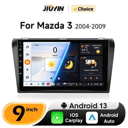 Core Android 13 Carplay for Mazda 3 2004 2005 2006 2007 2008 2009 Car Radio with BOSE Multimedia Player 2 Din Stereo GPS DVD