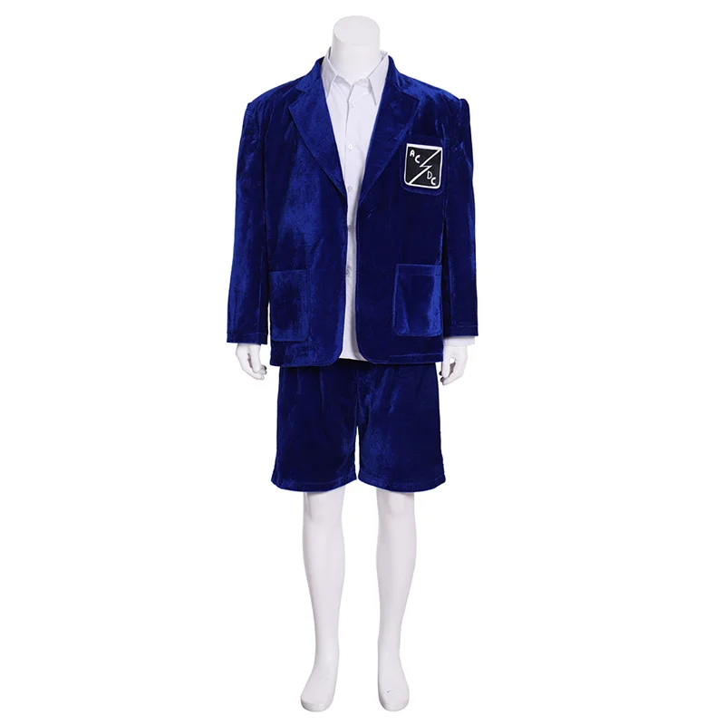 AC/DC Band Angus Young School Boy Cosplay Costume Jacket Coat Short Pants Shirt  Suit Full Set Halloween Party Outfit