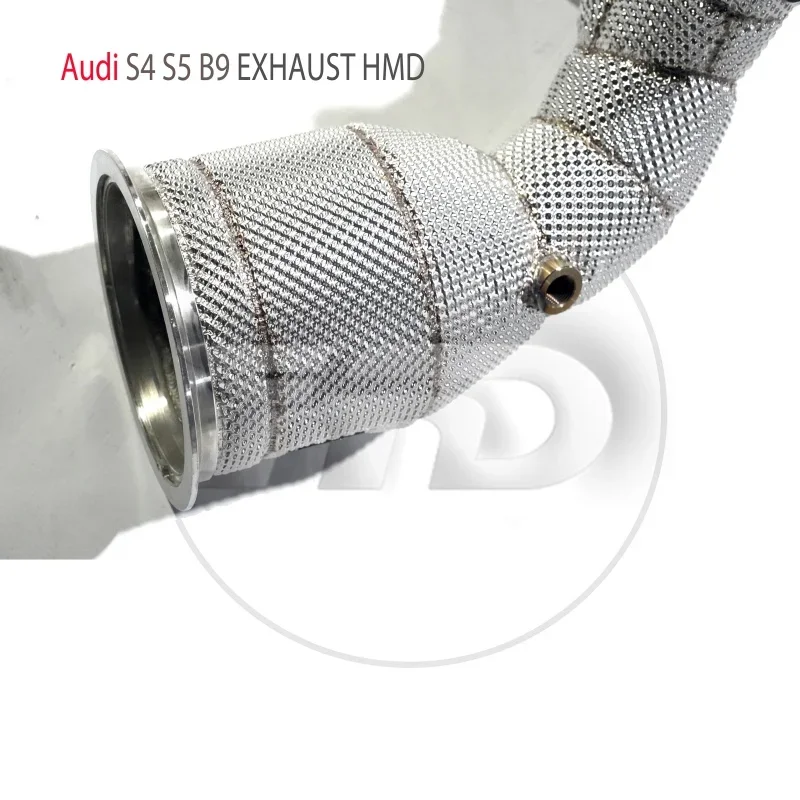 قسم أنابيب التدفق العالي فرع العادم النازل الأنابيب مع سيارة S4 S5 B9