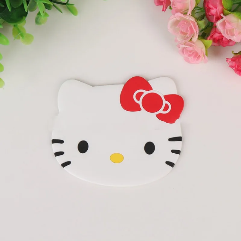 Sanrio Hello Kitty Coaster Kawaii Anime PVC Soft Adhesive Anti Scalding and Anti Slip Cushion Home Tea Cup Insulation Supplies