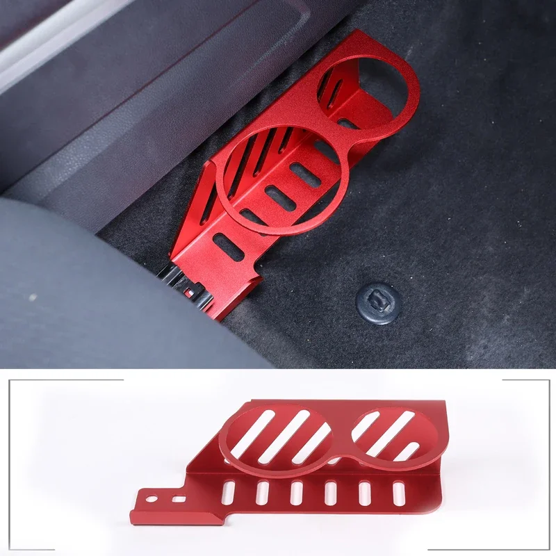 

For Toyota Tundra 2022 - 2023 Passenger Seat Extended Water Cup Holder Aluminum Alloy Modification Accessories 1 Pcs