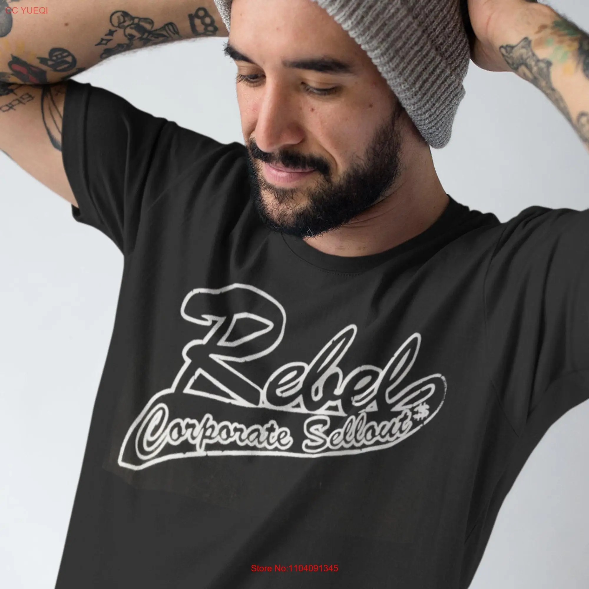 Rebel Team Corporate Sellout T shirt Bella Canvas LA long or short sleeves