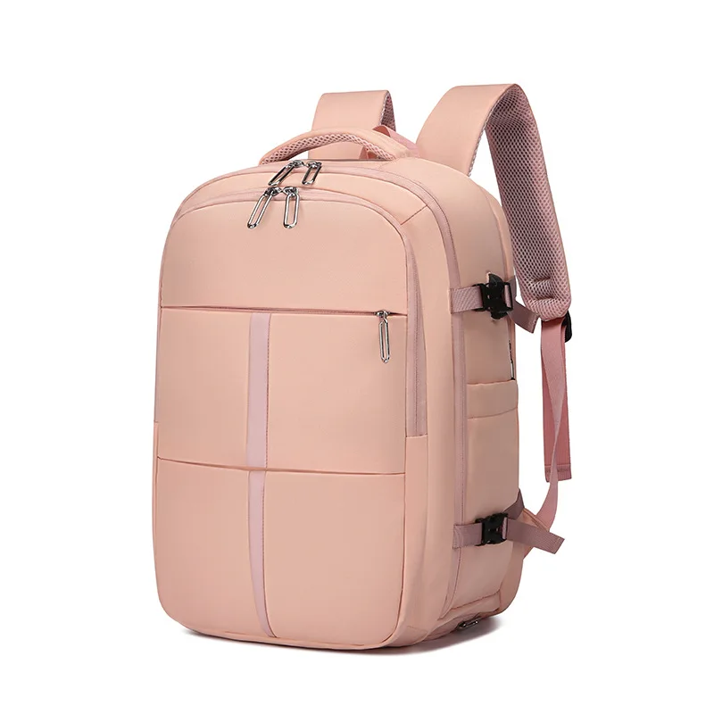 

Travel Backpack Women's Lightweight Large Capacity Casual Bag Dry and Wet Separable Belt Shoe Compartment Multifunctional