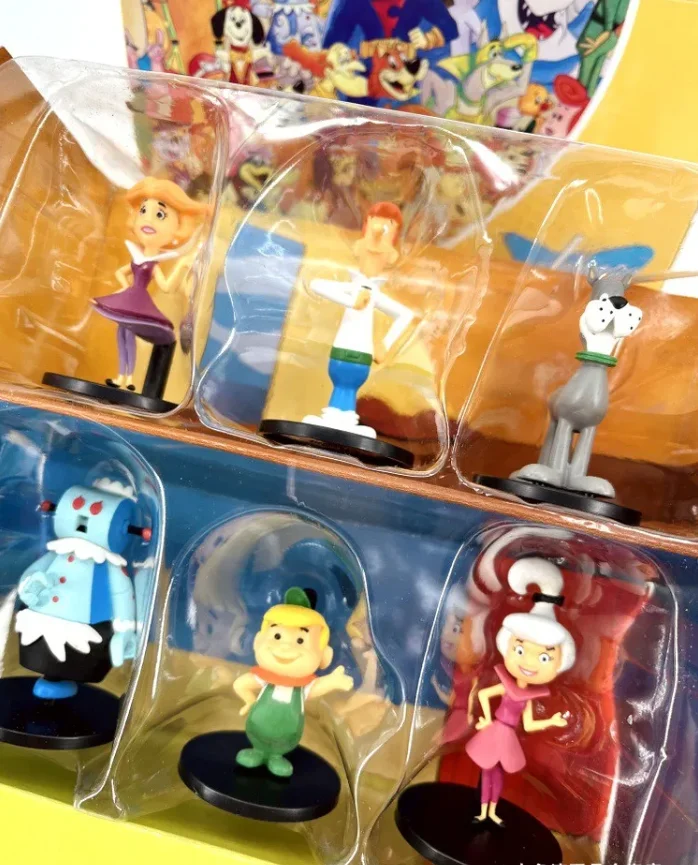 Original The Jetsons Family Action Figure Models Collection Ornaments Children Toys