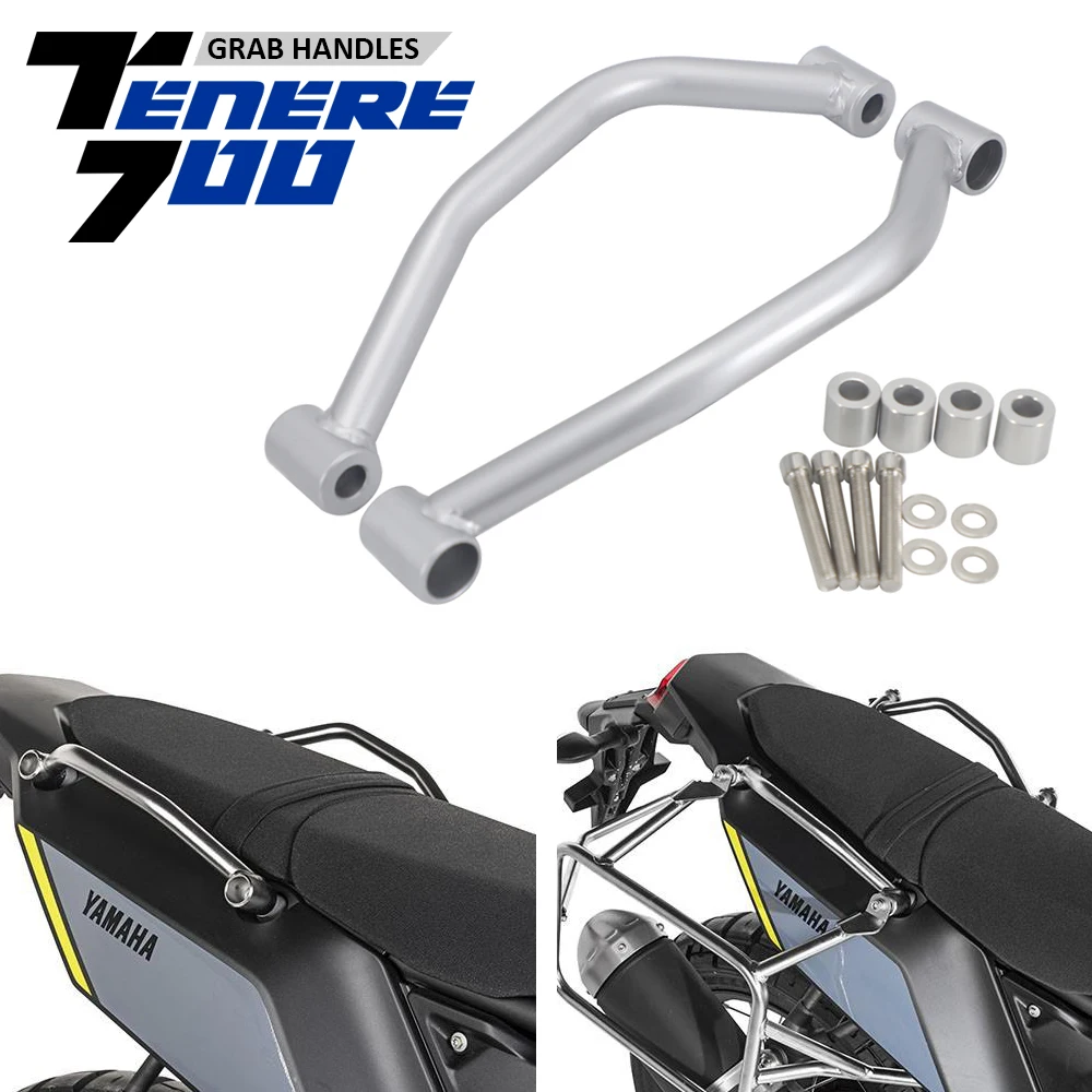 

Motorcycle Accessories Passenger Rear Grab Handle Seat Hand Handle Grab Bar Rail FOR YAMAHA TENERE 700 Tenere700 XT700Z XTZ700