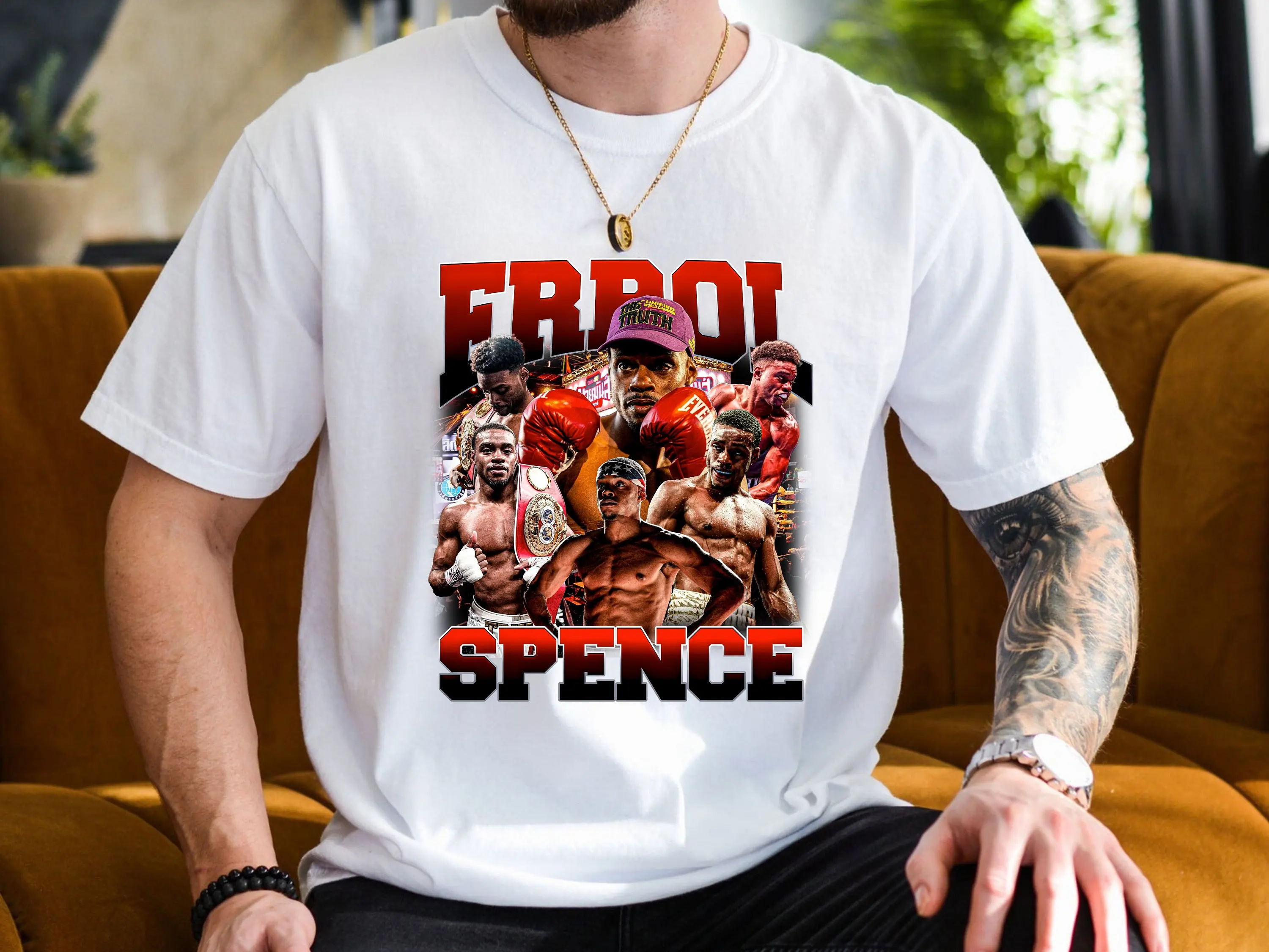 Errol Spence Men's T Shirt For Him Husband Birthday 30th Men