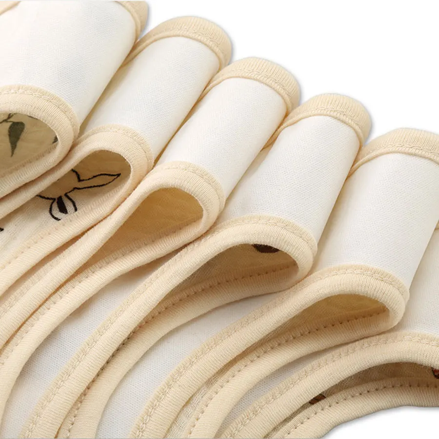 2pcs 얇은 방수 아기 턱받이 부드러운 간호 사계절 타액 수건 아기 턱받이 신생아 흘경 천