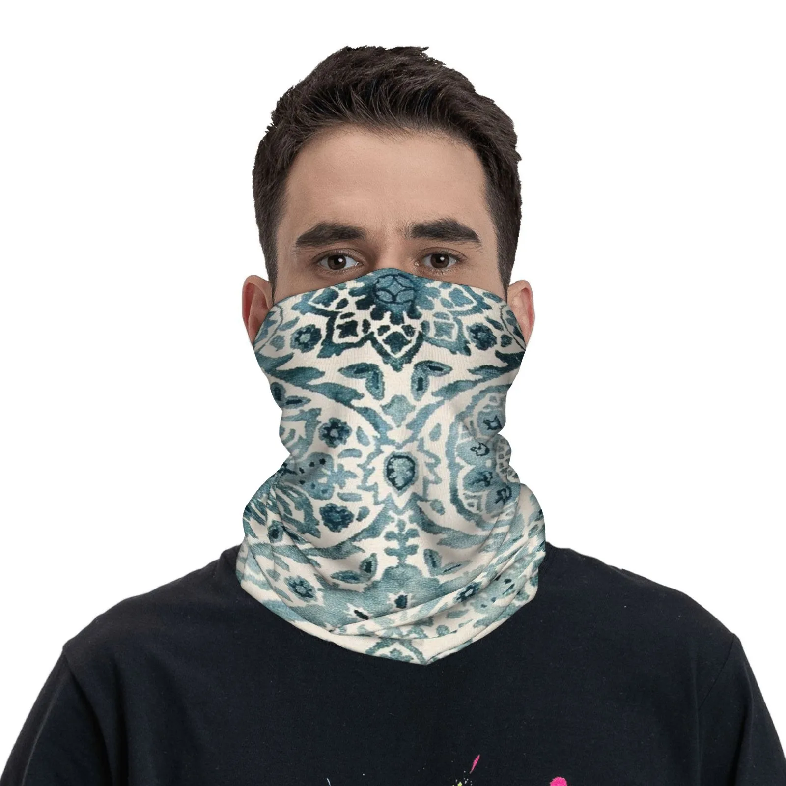 

Intricate Blue and White Pattern Customizable Neck Gaiter – Soft & Breathable – Perfect for Daily Wear & Outdoor Adventures