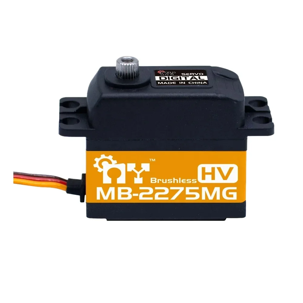 Meu servo MB-2275MG 7.4v 10kg alto torque padrão digital sem escova servo motor de metal para carros rc modelo aeronave robô brinquedo