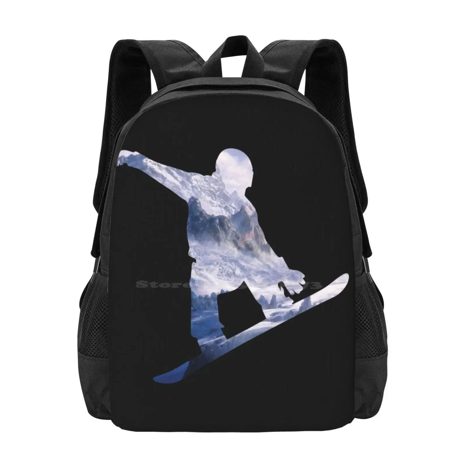 

Snowboard Hot Sale Schoolbag Backpack Fashion Bags Nuijten Rocky Mountains Himalaya Alpes France Swiss Austria Extreme Sports