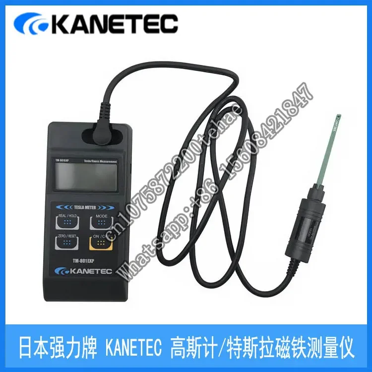 Japan's powerful KANETEC  magnetic flux measuring instrument TM-801EXP gauss meter TM-801PRB probe