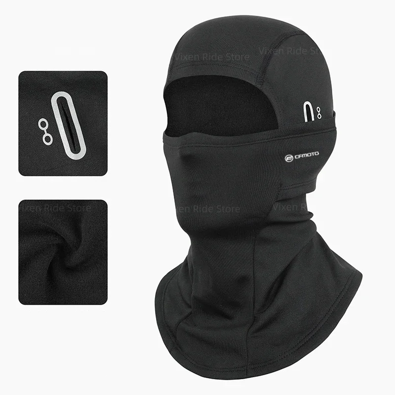 

For CFMOTO CF650 650NK 400NK 250NK 400GT 650MT Balaclava Cycling Cap Winter Warm Running Scarf Motorcycle Full Face Cover