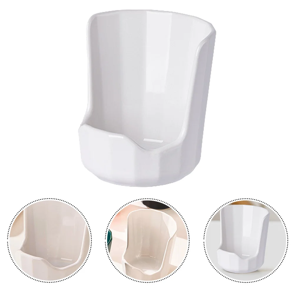 

Pot Lid Holder Kitchen Organizer Ceramic Multi-Use Rack for Pot Cover and Spoon Storage Drying Shelf Pan Lid Stand with