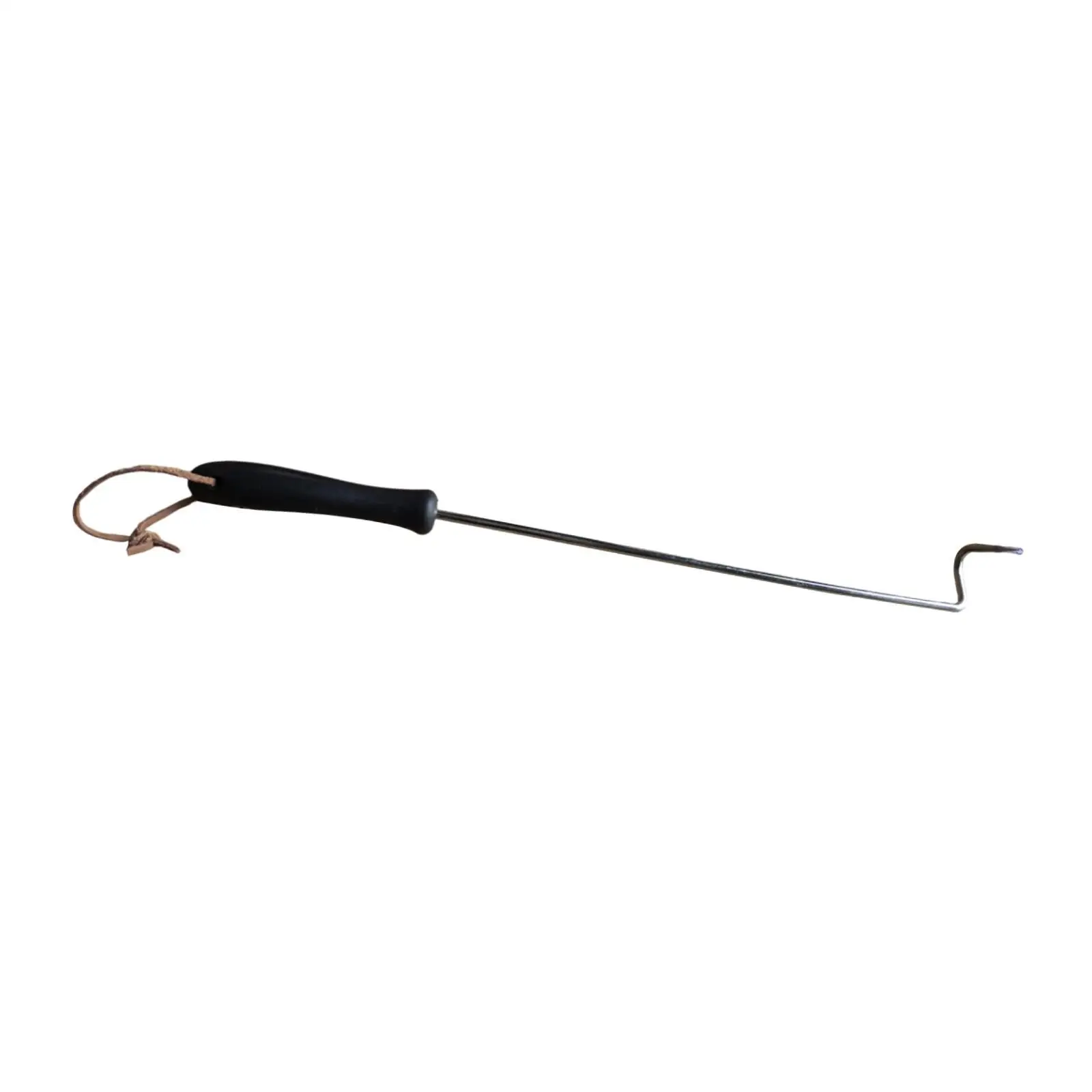 Food Flipper Stainless Steel Hot Dogs Multipurpose Chicken Barbecue Turner Hook for Picnic Frying Grilling Turning Flipping