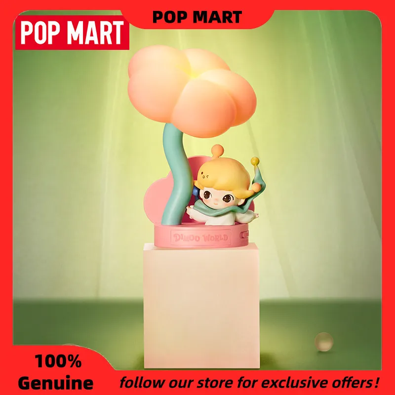 

Pop Mart Dimoo Sensor-Activated Nightlight Blind Box Cute Desktop Decoration Authentic Moments in Bloom Mystery Gift Toy