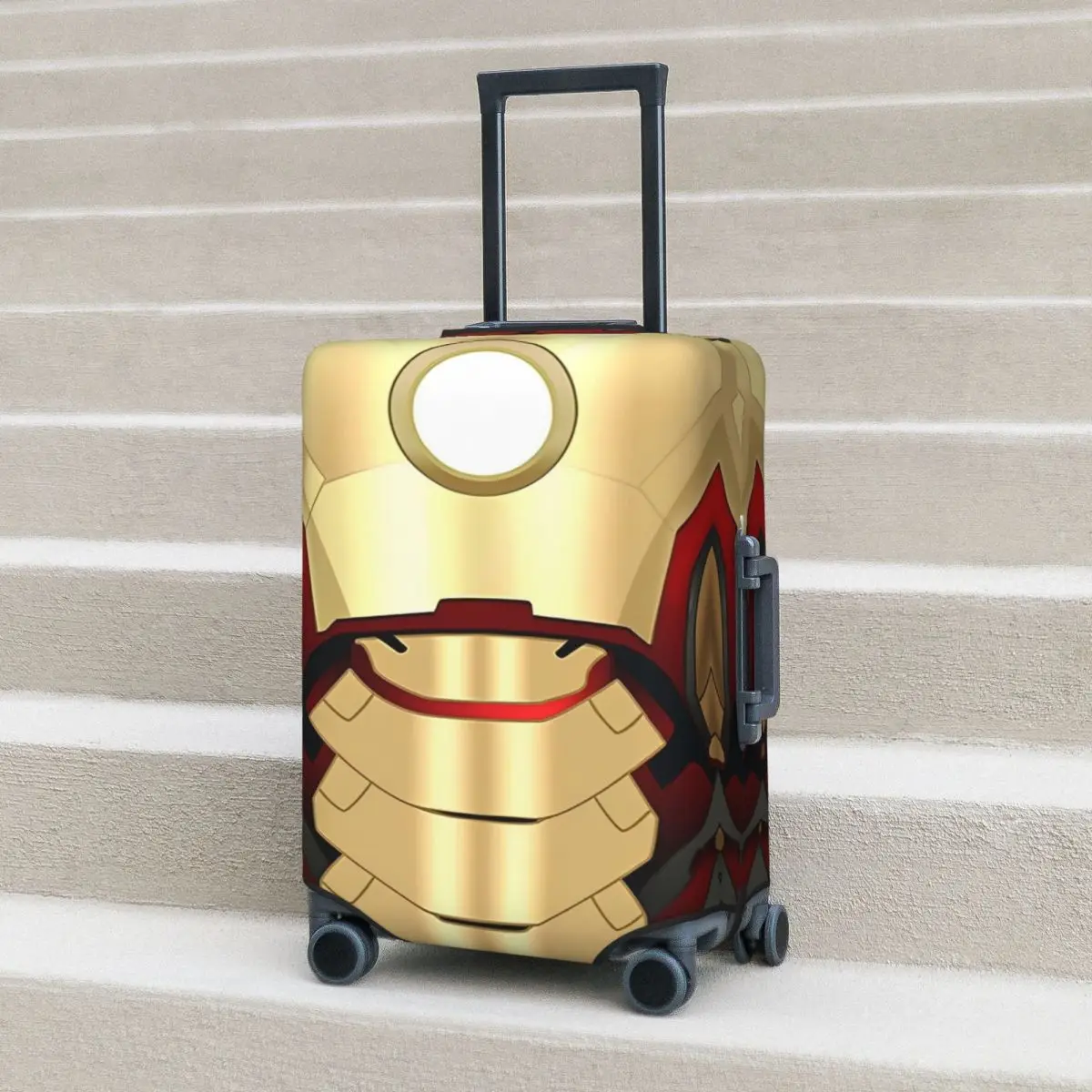 Iron Man 3D Print Suitcase Cover Anime Manga Travel Holiday Practical Luggage Case Protection