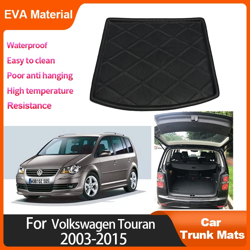 Trunk Mat For Volkswagen VW Touareg 2003 2004 2005 2006 2007 2008 2009 2010 2011 2012 2013 2014 2015 Accessorie Waterproof  EVA