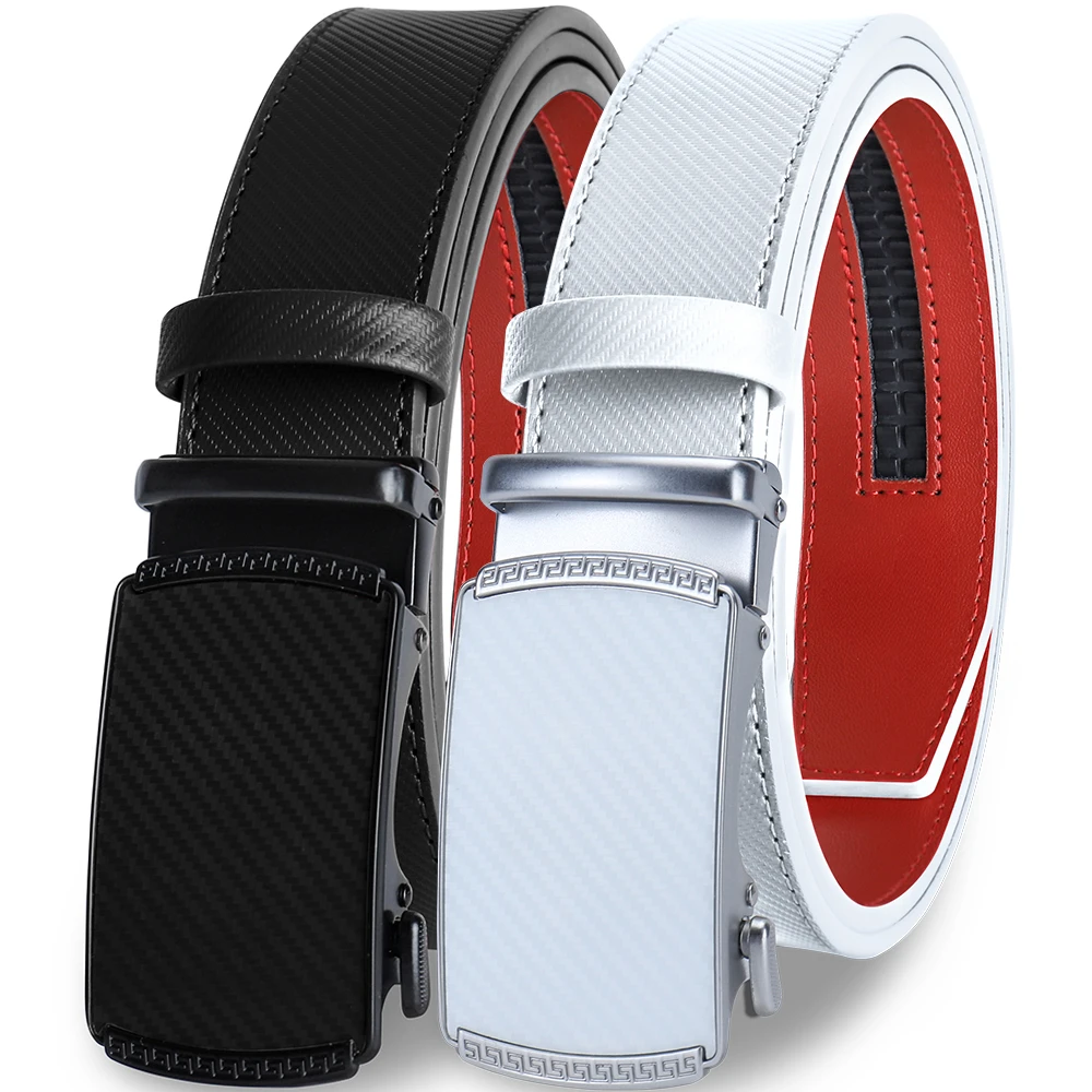 

Men Belts Automatic Buckle Leather Waist Strap Male Waistband Mens High Quality Girdle Belts for Women Men Gifts