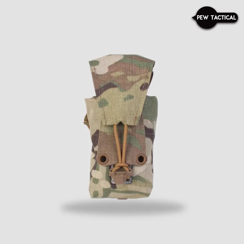 PEW TACTICAL Ferro Style Silent Flash Bang Pouch Bag Multi Function Flip Sundries Bag Camo Outdoor PH92