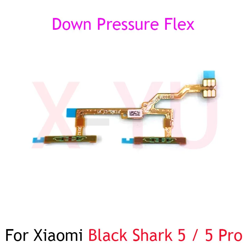 For Xiaomi Black Shark 5 / 5 Pro Up Down Press Sensor Flex Cable Sensor of Pressure Flex Ribbon Parts